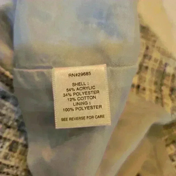 Pendleton Womens Plus Tweed Midi Straight Skirt Blue Gray Size 20W - Picture 8 of 9